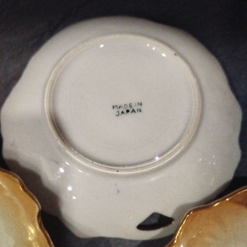 Porcelain plates like new, vintage 1980s, set of 6 pieces