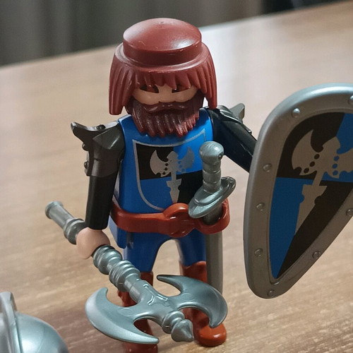 Playmobil Knight Chevalier of the Blue Order like new