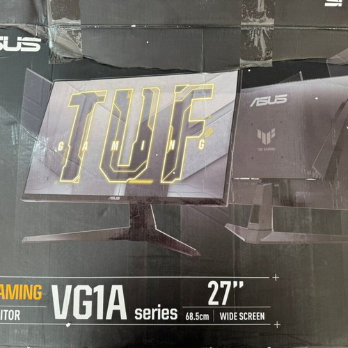 Asus TUF Gaming VG1A 27" μεταχειρισμένη με πρόβλημα panel για ανταλλακτικά ή επισκευή