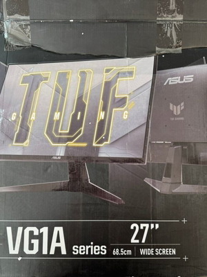 Asus TUF Gaming VG1A 27" μεταχειρισμένη με πρόβλημα panel για ανταλλακτικά ή επισκευή