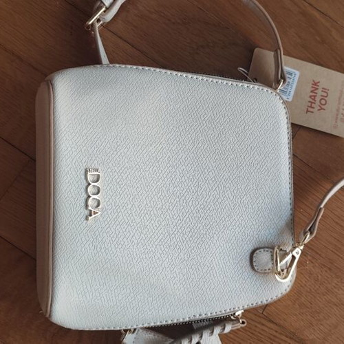 Doca crossbody bag new, ice color, 20x20 cm