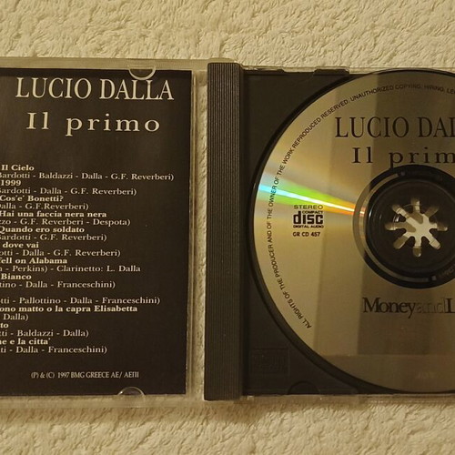 Lucio Dalla Il Primo CD new music