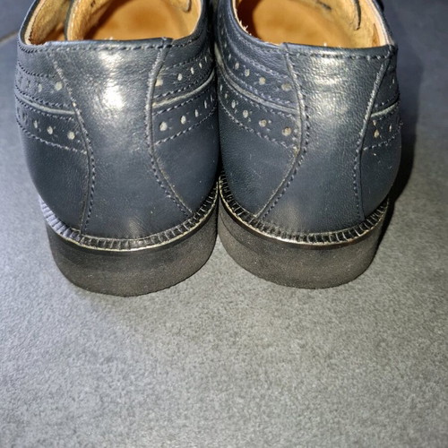 Leather boys' shoes size 30 like new, black