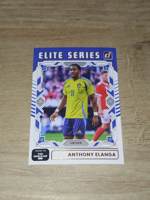 2025-26 Donruss FIFA World Cup Elite Series #10 Anthony Elanga card like new