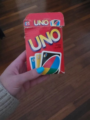 Uno board game used with all cards included