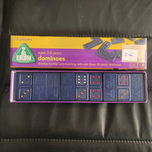 Dominoes used board game for ages 3-8, 2-4 players