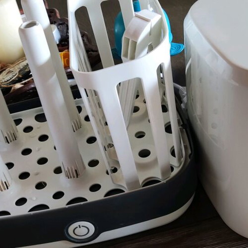 NUK Vario baby bottle sterilizer used
