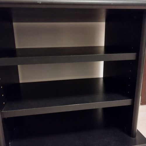 Solid wood TV stand like new