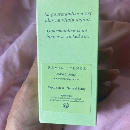 Reminiscence Les Notes Gourmandes Heliotrope Eau de Parfum 50 ml used with box