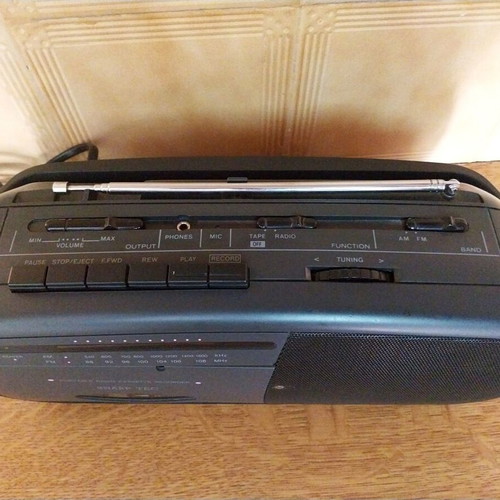 Sharp Tec E1001 Portable Radio Cassette Player like new