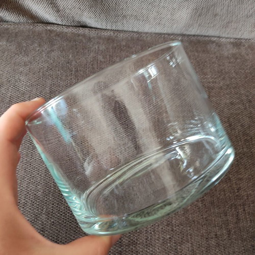 Glass Container Salad Bowl like new, medium size 15cm diameter