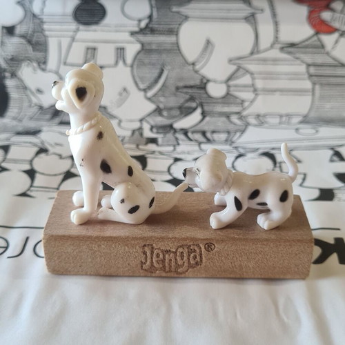 101 Dalmatians figures used, set of 2, Disney