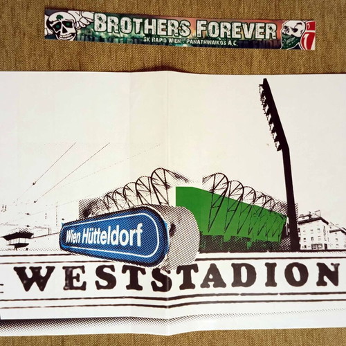 Rapid Wien Sticker Collection like new, 25 authentic pieces