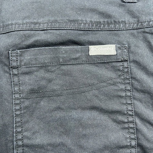 Columbia Men's Chino Shorts Used Size 34 L Black