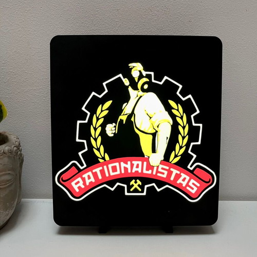 Rationalistas LED Light Box new, modern home decor