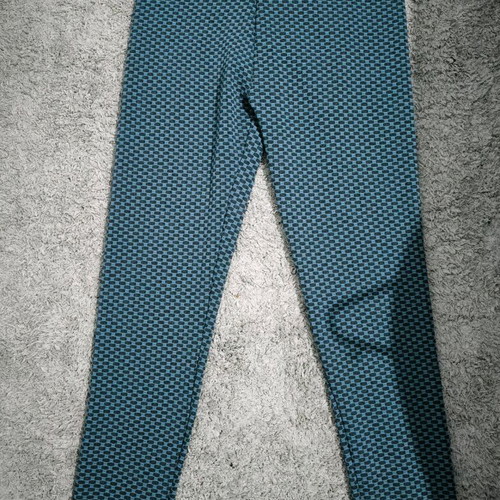 Sports Leggings blue with black pattern size Small new