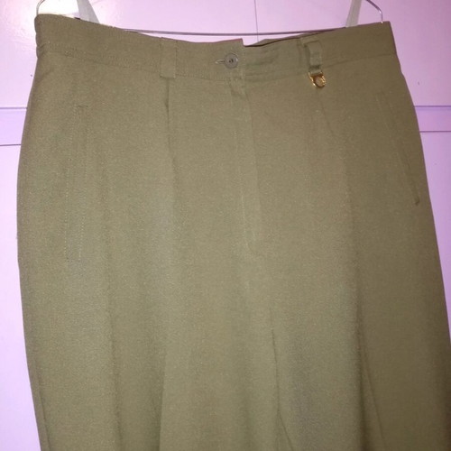 Classic pants used, oil color, size L