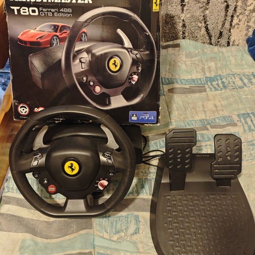 Thrustmaster T80 Ferrari 488 GTB Edition racing wheel