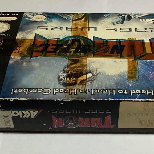 Nintendo 64 Turok Rage Wars new, English version, PAL, with Greek manual