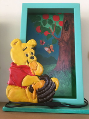 Επιτραπέζιο φωτιστικό Winnie χειροποίητο, 30x45
