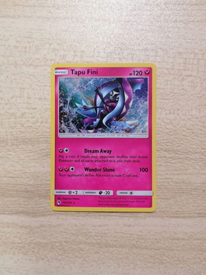 Pokémon Card Tapu Fini Lost Thunder 151/214 Holo Rare new