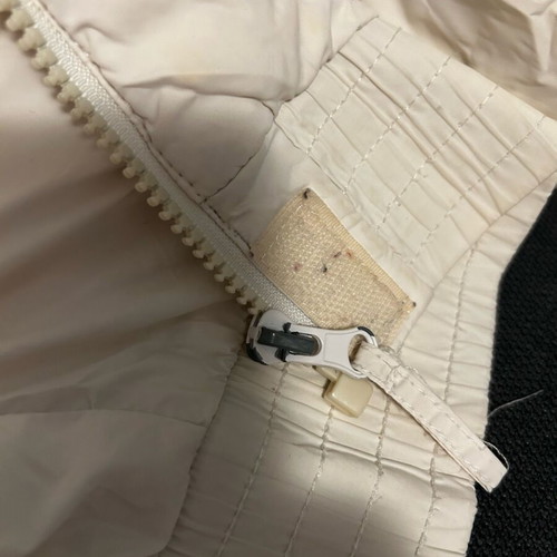 Benetton white jacket 100cm, 3 years old