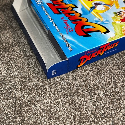 Nintendo NES DuckTales game like new with cartridge, box, and manual