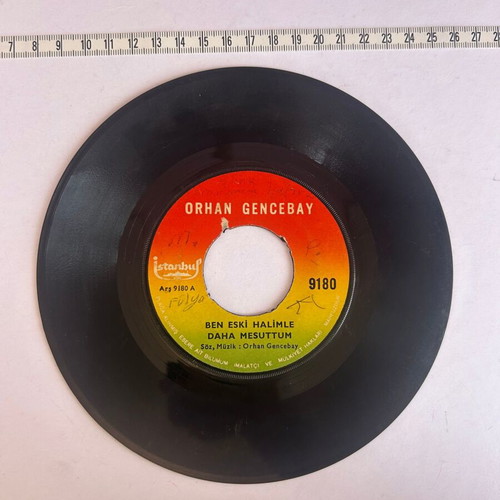 Orhan Gencebay vinyl record used, without sleeve