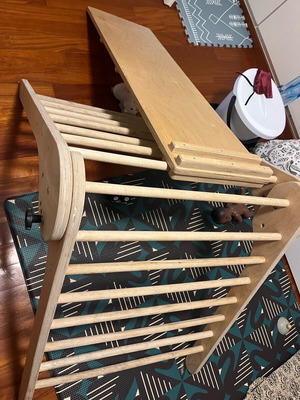 Montessori Pikler arch and slide