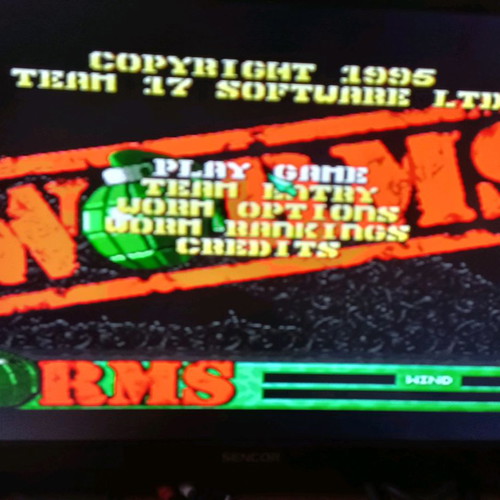 Worms Platinum PlayStation 1 used