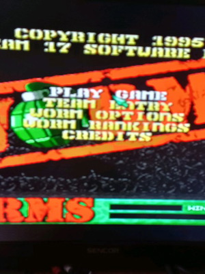 Worms Platinum PlayStation 1 used