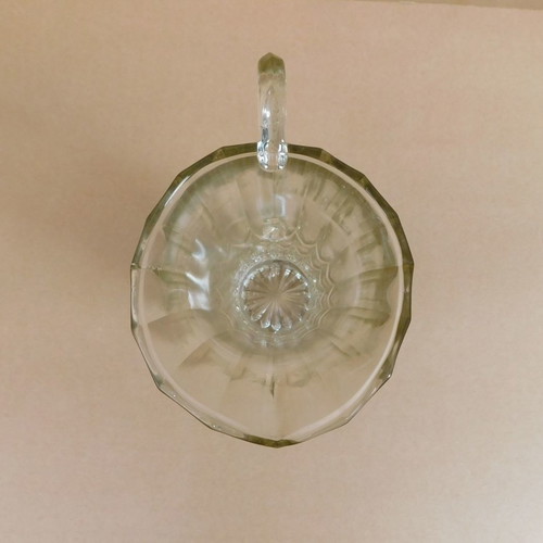 Water pitcher with 6 glasses, about 100 years old, in excellent condition