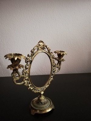 Κηροπήγιο μπρούτζινο vintage μεταχειρισμένο από Κωνσταντινούπολη