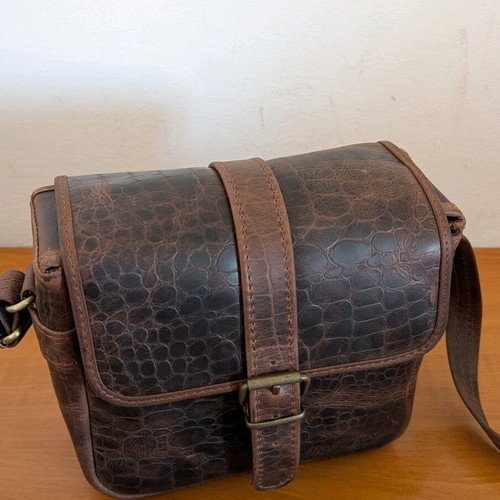 Rock & Roll leather camera bag used