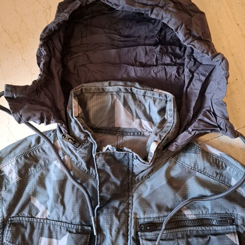 G-Star RAW Rovic Zip Overshirt L/S jacket camo grey like new, size L