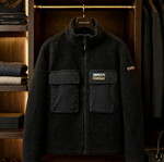 Napapijri fleece jacket like new, size XS, black