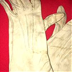  Γάντια δερμάτινα σαμουα,vintage