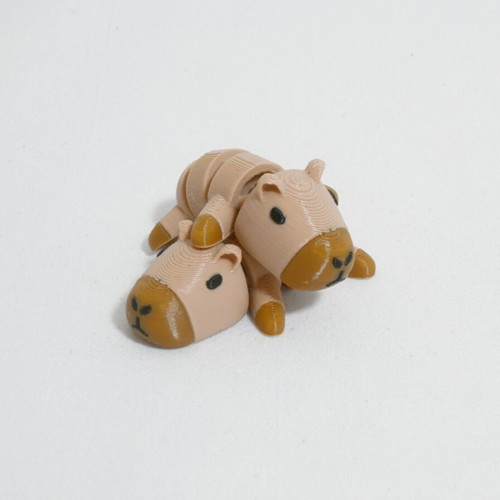 Articulated Pocket Capybara figure made to order