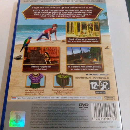 The Sims 2 Castaway PlayStation 2 used, role playing