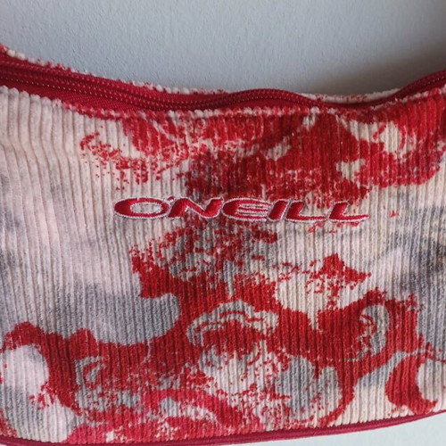 O'Neill Corduroy Shoulder Bag with Tie Dye Design Like New