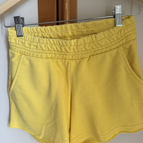 Target yellow sweatshirt shorts like new, medium size