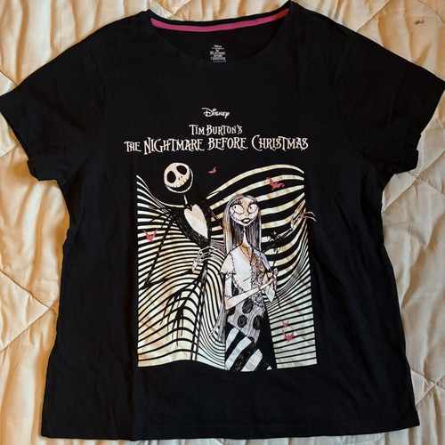 The Nightmare Before Christmas 30th Anniversary Graphic T-Shirt Size M like new