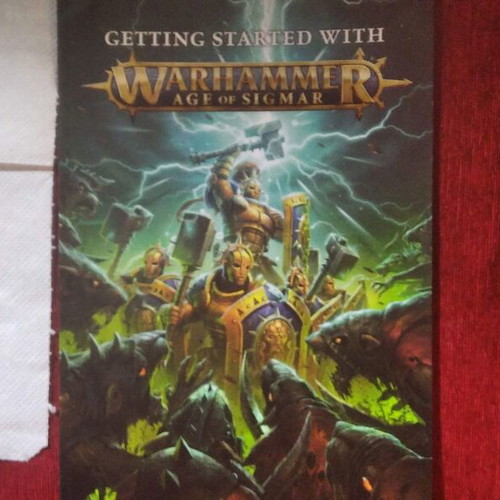Getting Started With Warhammer Age Of Sigmar 2023 like new