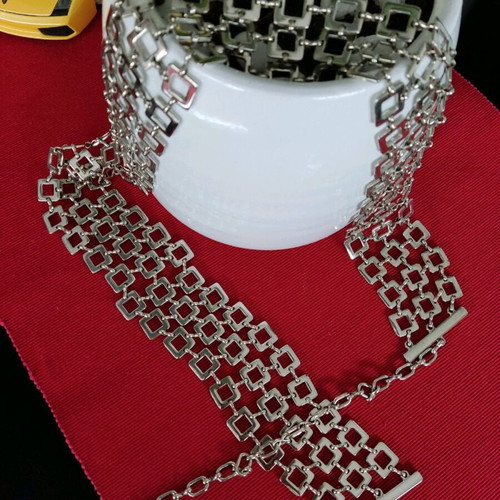 Women's inox belt like new, silver