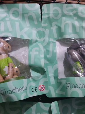 Hachette collectible figures recorded fairy tales new, sealed