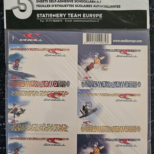 Oneil labels new, set of 18 pieces