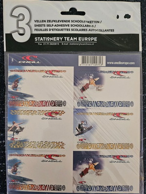 Oneil labels new, set of 18 pieces