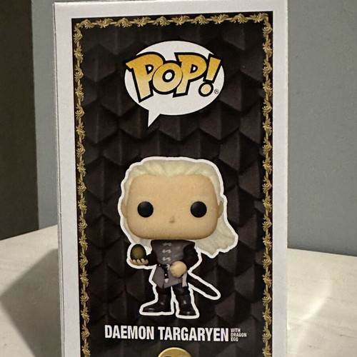 Funko Pop Daemon Targaryen 09 with Dragon Egg new, exclusive