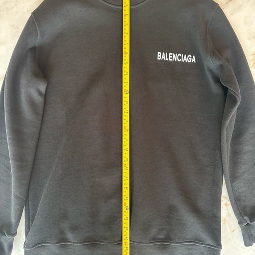 Balenciaga black sweatshirt size XL like new