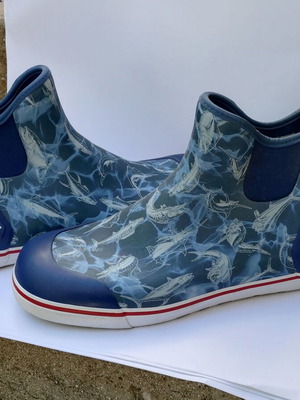 Pelagic Pursuit Deck Boots size 47, waterproof fishing and boat shoes